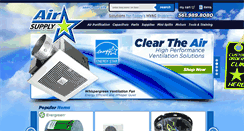 Desktop Screenshot of airstarsupply.com